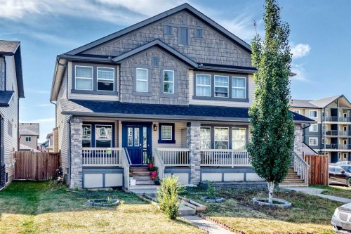 55 Skyview Ranch Lane Ne, Calgary, AB - Outdoor With Facade