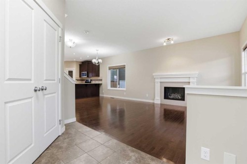 37 Nolanfield Manor Nw, Calgary, AB - Indoor With Fireplace
