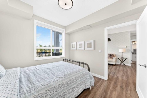 120-10 Walgrove Se, Calgary, AB - Indoor Photo Showing Bedroom