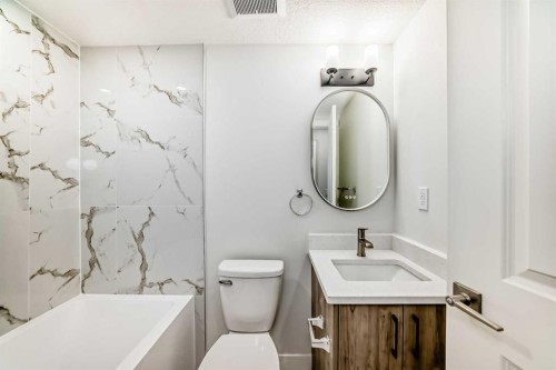 13 Treeline Avenue Sw, Calgary, AB - Indoor Photo Showing Bathroom