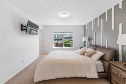 80 Legacy Glen Row Se, Calgary, AB - Indoor Photo Showing Bedroom