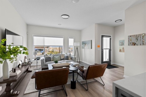 239 Lewiston Drive Ne, Calgary, AB - Indoor Photo Showing Living Room