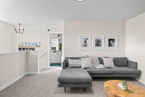 239 Lewiston Drive Ne, Calgary, AB - Indoor Photo Showing Living Room