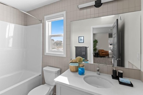 239 Lewiston Drive Ne, Calgary, AB - Indoor Photo Showing Bathroom