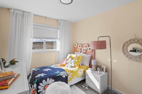 239 Lewiston Drive Ne, Calgary, AB - Indoor Photo Showing Bedroom