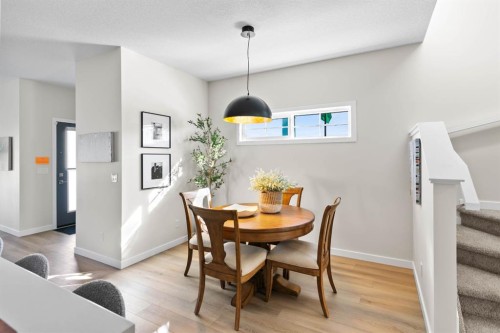 239 Lewiston Drive Ne, Calgary, AB - Indoor Photo Showing Dining Room