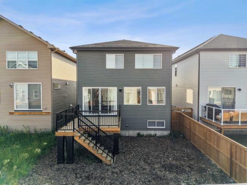 195 Setonstone Landing Se, Calgary, AB - Outdoor With Deck Patio Veranda With Exterior