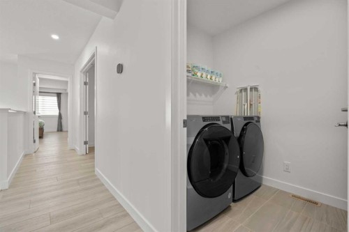 195 Setonstone Landing Se, Calgary, AB - Indoor Photo Showing Laundry Room