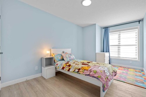 195 Setonstone Landing Se, Calgary, AB - Indoor Photo Showing Bedroom