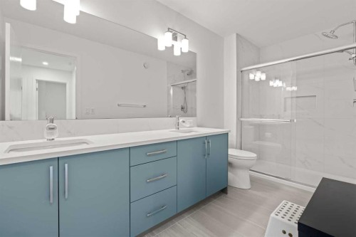 195 Setonstone Landing Se, Calgary, AB - Indoor Photo Showing Bathroom