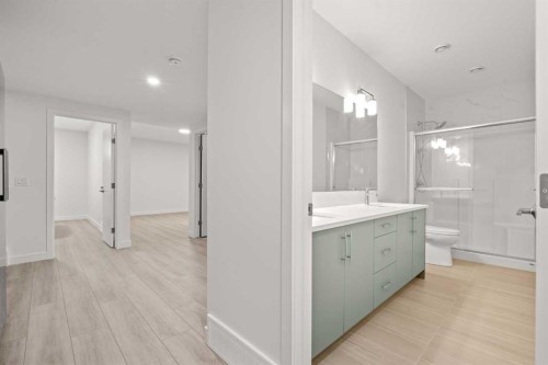 195 Setonstone Landing Se, Calgary, AB - Indoor Photo Showing Bathroom