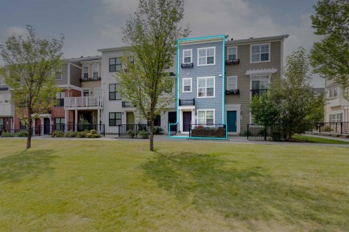 42 Sherwood Row Nw, Calgary, AB - Outdoor With Balcony With Facade