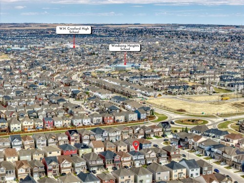 414 Windrow Common Sw, Airdrie, AB - Outdoor With View