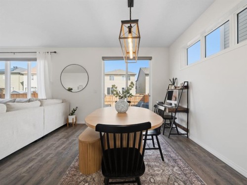 414 Windrow Common Sw, Airdrie, AB - Indoor Photo Showing Dining Room