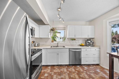 690 Regal Park Ne, Calgary, AB - Indoor Photo Showing Kitchen With Double Sink