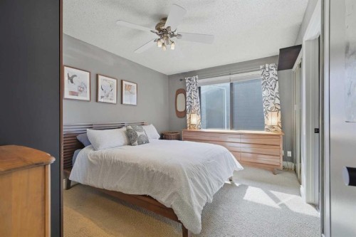 111 Coachwood Crescent Sw, Calgary, AB - Indoor Photo Showing Bedroom
