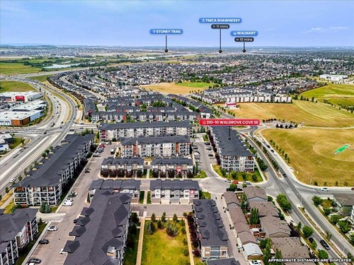 310-10 Walgrove Se, Calgary, AB - Outdoor With View