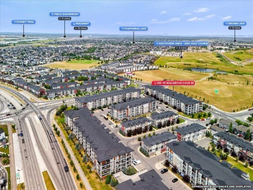 310-10 Walgrove Se, Calgary, AB - Outdoor With View