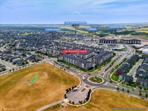 310-10 Walgrove Se, Calgary, AB - Outdoor With View