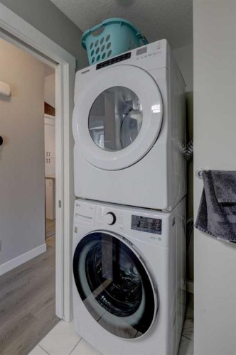 214 Livingston Common Ne, Calgary, AB - Indoor Photo Showing Laundry Room