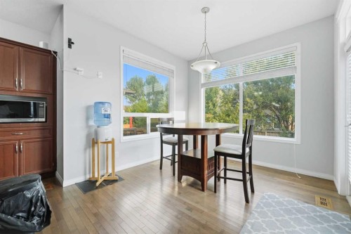 38 Silverado Skies Crescent Sw, Calgary, AB - Indoor Photo Showing Dining Room