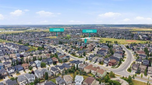 38 Silverado Skies Crescent Sw, Calgary, AB - Outdoor With View
