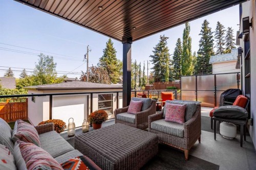 1414 Scotland Street Sw, Calgary, AB - Outdoor With Deck Patio Veranda With Exterior