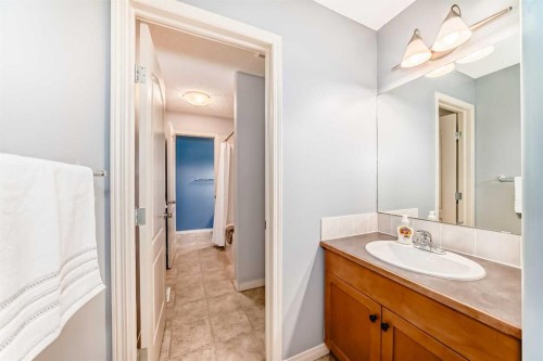 22 Moe Avenue Nw, Langdon, AB - Indoor Photo Showing Bathroom