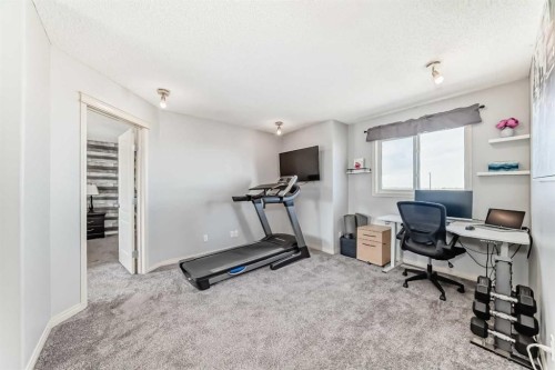 22 Moe Avenue Nw, Langdon, AB - Indoor Photo Showing Gym Room