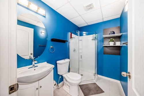22 Moe Avenue Nw, Langdon, AB - Indoor Photo Showing Bathroom