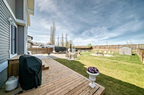 22 Moe Avenue Nw, Langdon, AB - Outdoor With Deck Patio Veranda
