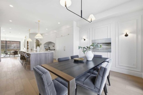 2023 27 Avenue Sw, Calgary, AB - Indoor Photo Showing Dining Room