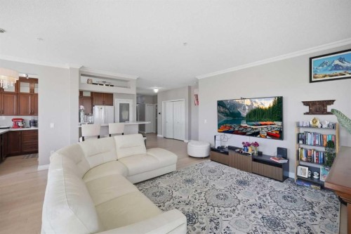 3137-1010 Arbour Lake Road Nw, Calgary, AB - Indoor Photo Showing Living Room