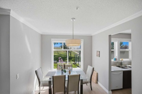 3137-1010 Arbour Lake Road Nw, Calgary, AB - Indoor Photo Showing Dining Room