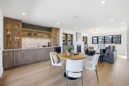 2025 27 Avenue Sw, Calgary, AB - Indoor Photo Showing Dining Room