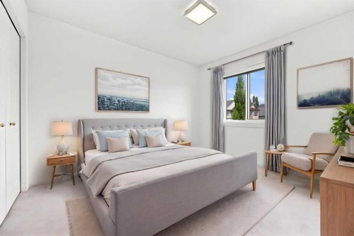 454 Millrise Square Sw, Calgary, AB - Indoor Photo Showing Bedroom