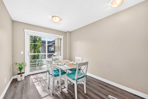 551 Redstone View Ne View Ne, Calgary, AB - Indoor Photo Showing Dining Room