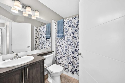 551 Redstone View Ne View Ne, Calgary, AB - Indoor Photo Showing Bathroom