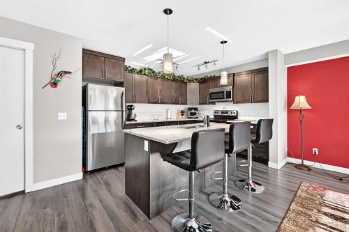 551 Redstone View Ne View Ne, Calgary, AB - Indoor Photo Showing Kitchen With Upgraded Kitchen