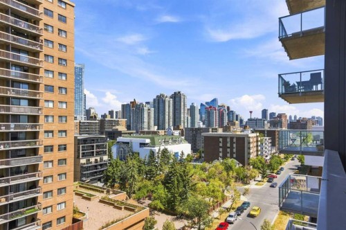 708-1319 14 Avenue, Calgary, AB - Outdoor With Balcony