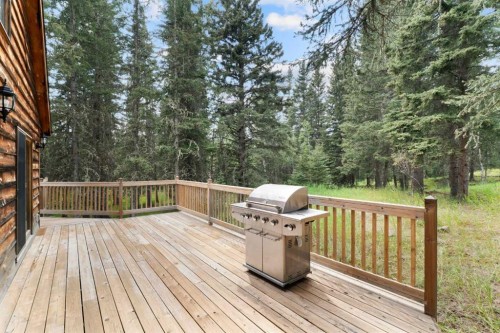 5 Eagle Drive, Waiparous, AB - Outdoor With Deck Patio Veranda