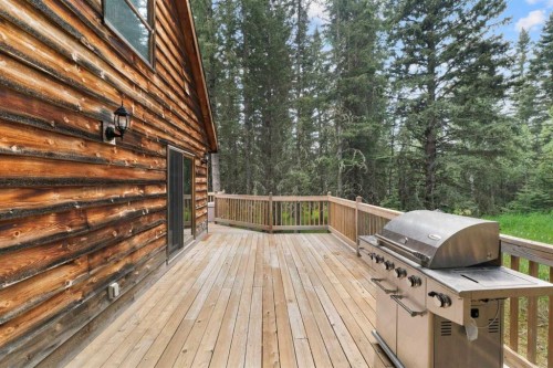 5 Eagle Drive, Waiparous, AB - Outdoor With Deck Patio Veranda