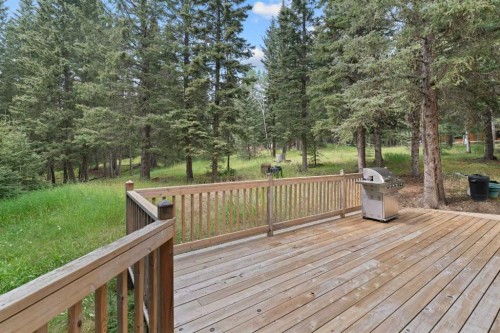 5 Eagle Drive, Waiparous, AB - Outdoor With Deck Patio Veranda