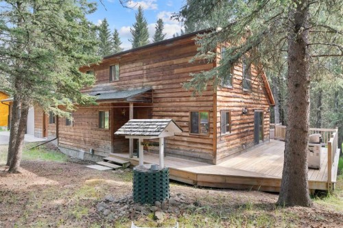 5 Eagle Drive, Waiparous, AB - Outdoor With Deck Patio Veranda
