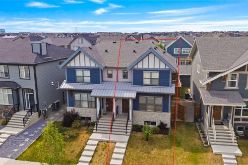 1006 Mahogany Boulevard Se, Calgary, AB - Outdoor With Facade