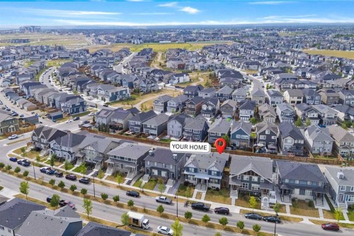 1006 Mahogany Boulevard Se, Calgary, AB - Outdoor With View