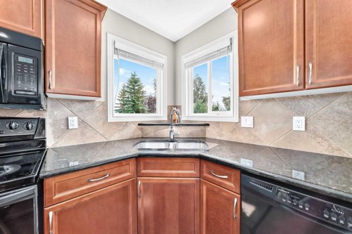 127 Royal Birch Way Nw, Calgary, AB - Indoor Photo Showing Kitchen With Double Sink