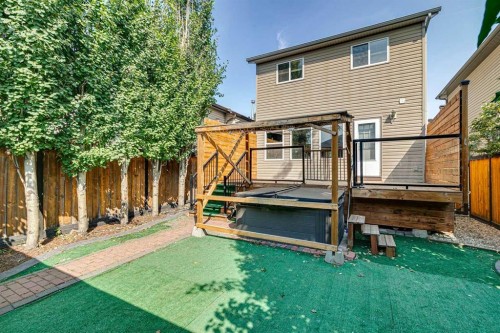208 Everridge Way Sw, Calgary, AB - Outdoor With Deck Patio Veranda