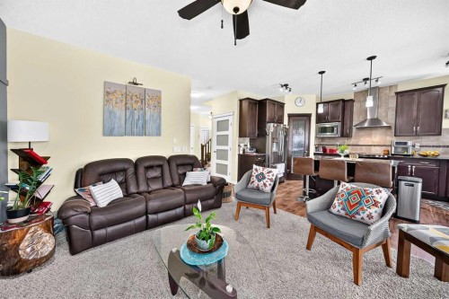 157 Sage Valley Road Nw, Calgary, AB - Indoor Photo Showing Living Room