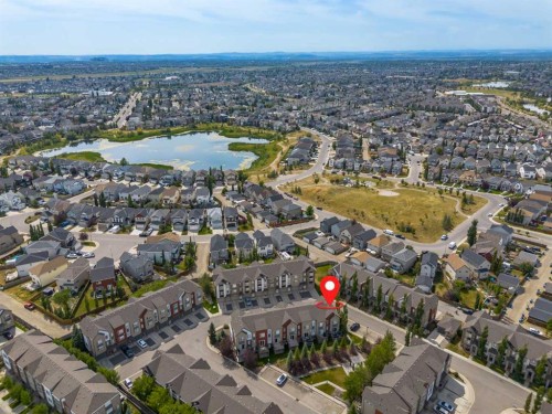 202 Copperpond Row Se, Calgary, AB - Outdoor With View